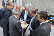 بازدید غلامرضا کاظمیان شیروان معاون شهرسازی و معماری وزارت راه و شهرسازی از پروژههای در حال اجرای طرح نهضت ملی مسکن اردبیل و دیدار با امام جمعه اردبیل