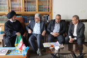بازدید غلامرضا کاظمیان شیروان معاون شهرسازی و معماری وزارت راه و شهرسازی از پروژه‌های در حال اجرای طرح نهضت ملی مسکن اردبیل و دیدار با امام جمعه اردبیل