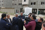 بازدید غلامرضا کاظمیان شیروان معاون شهرسازی و معماری وزارت راه و شهرسازی از پروژههای در حال اجرای طرح نهضت ملی مسکن اردبیل و دیدار با امام جمعه اردبیل