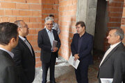 بازدید غلامرضا کاظمیان شیروان معاون شهرسازی و معماری وزارت راه و شهرسازی از پروژههای در حال اجرای طرح نهضت ملی مسکن اردبیل و دیدار با امام جمعه اردبیل