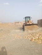 ببینید| پیشرفت ۵۰ درصدی عملیات آماده‌سازی سایت ۱۵۰ هکتاری طرح نهضت ملی مسکن سراوان در جنوب شرق سیستان و بلوچستان