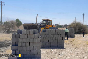 بازپس‌گیری بیش از ۳۸ هزار متر مربع از اراضی ملی در شهرستان مهر