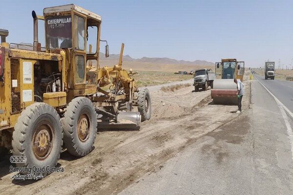تسطیح و تیغ‌زنی محور روستایی