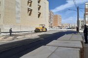 آسفالت ریزی معابر پروژه نهضت ملی مسکن سمنان