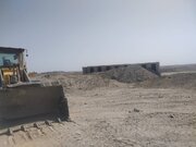 ببینید| آخرین وضعیت عملیات آماده سازی سایت 17 هکتاری طرح نهضت ملی مسکن شهرستان گلشن سیستان و بلوچستان