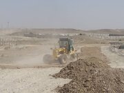 ببینید| آخرین وضعیت عملیات آماده سازی سایت 17 هکتاری طرح نهضت ملی مسکن شهرستان گلشن سیستان و بلوچستان