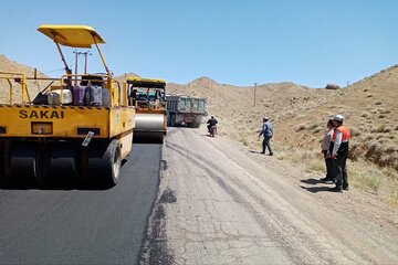 راهسازی روستایی تربت حیدریه