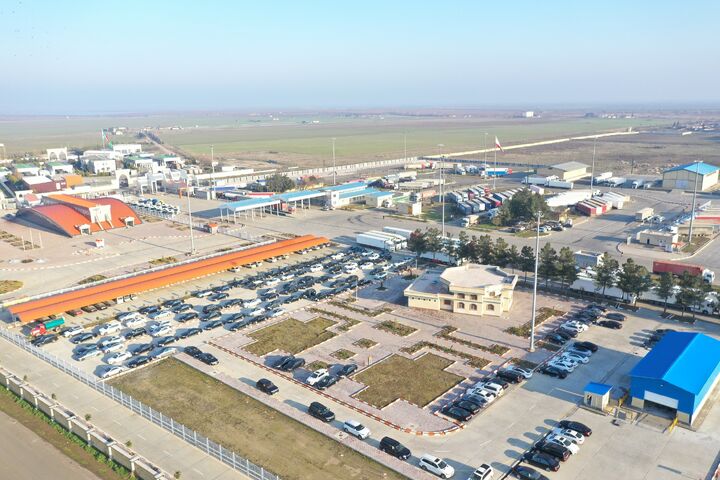 افزایش ۱۶ درصدی صادرات از پایانه مرزی بیله سوار صادرات