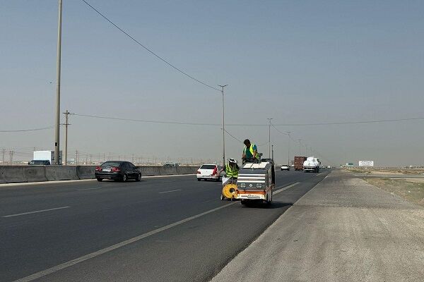 ۷۴ کیلومتر شیار لرزاننده در محورهای استان بوشهر اجرا شد ۷۴ کیلومتر شیار لرزاننده در محورهای استان بوشهر اجرا شد
