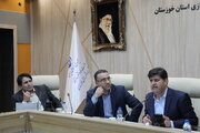 ببینید | نشست مدیرکل دفتر حقوقی سازمان ملی زمین و مسکن با کارشناسان حقوقی اداره کل راه و شهرسازی خوزستان