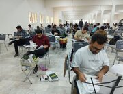 ببینید| برگزاری آزمون نظام مهندسی ساختمان در زاهدان