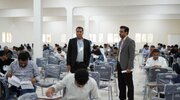 ببینید| بازدید مدیرکل راه و شهرسازی سیستان و بلوچستان از محل برگزاری آزمون نظام مهندسی ساختمان