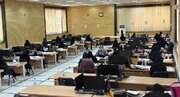 ببینید| دومین روز برگزاری آزمون نظام مهندسی ساختمان در زاهدان