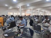 ببینید| دومین روز برگزاری آزمون نظام مهندسی ساختمان در زاهدان