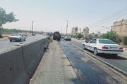 ببينيد | لکه گیری هندسی محور کمربندی خمینی شهر