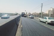 ببينيد | لکه گیری هندسی محور کمربندی خمینی شهر