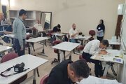 ببینید | برگزاری آزمون ورود به حرفه مهندسان در شهرهای خوزستان