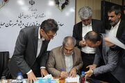 دیدار چهره به چهره معاون وزیر و مدیرعامل سازمان ملی زمین و مسکن و  پیمان آرامون مدیرکل و رئیس شورای هماهنگی راه و شهرسازی آذربایجان غربی با مردم شهرستان مهاباد