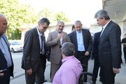 دیدار چهره به چهره معاون وزیر و مدیرعامل سازمان ملی زمین و مسکن و  پیمان آرامون مدیرکل و رئیس شورای هماهنگی راه و شهرسازی آذربایجان غربی با مردم شهرستان مهاباد