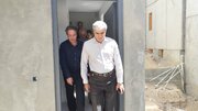 بازدید رئیس صندوق ملی مسکن کشور از طرح نهضت ملی مسکن شهرستان ماهدشت