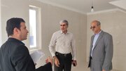 بازدید رئیس صندوق ملی مسکن کشور از طرح نهضت ملی مسکن شهرستان ماهدشت