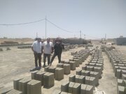 ببینید| عملیات آماده سازی سایت 90 هکتاری طرح نهضت ملی مسکن شهرستان مهرستان سیستان و بلوچستان
