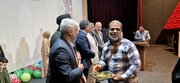 ببینید| برگزاری جشن واگذاری زمین در طرح جوانی جمعیت در شهرستان آبادان