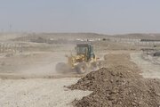 ببینید| عملیات آماده سازی سایت 17 هکتاری طرح نهضت ملی مسکن شهرستان گلشن سیستان و بلوچستان