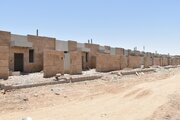 پیشرفت فیزیکی ساخت فاز اول خانه های یک طبقه جایگزین مسکن مهر ناایمن سمنان