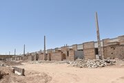 پیشرفت فیزیکی ساخت فاز اول خانه های یک طبقه جایگزین مسکن مهر ناایمن سمنان