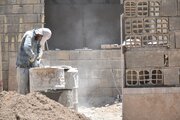 پیشرفت فیزیکی ساخت فاز اول خانه های یک طبقه جایگزین مسکن مهر ناایمن سمنان