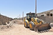 پیشرفت فیزیکی ساخت فاز اول خانه های یک طبقه جایگزین مسکن مهر ناایمن سمنان