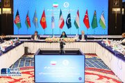 ببینید | سیزدهمین اجلاس وزرای حمل و نقل اکو با حضور وزیر راه و شهرسازی
