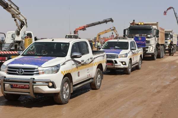 مانور گسترده «خلیج فارس» در نجفشهر سیرجان برای آمادگی مقابله با زلزله برگزار شد مانور گسترده «خلیج فارس» در نجفشهر سیرجان برای آمادگی مقابله با زلزله برگزار شد