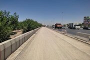 ببینید|پروژه تعریض لاین جنوبی  آزاد راه کرج قزوین حد فاصل پل کشاورزی  تا پل استاندارد