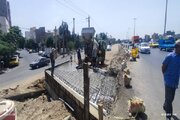 ببینید|پروژه تعریض لاین جنوبی  آزاد راه کرج قزوین حد فاصل پل استاندارد تا پل فردیس
