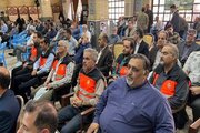 ببینید|حضور جمعی از کارکنان و معاونین اداره کل راهداری و حمل و نقل جاده‌ای استان البرز در مراسم بزرگداشت سی و ششمین سالروز ارتحال حضرت امام خمینی (ره) در کرج