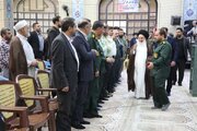 ببینید|حضور جمعی از کارکنان و معاونین اداره کل راهداری و حمل و نقل جاده‌ای استان البرز در مراسم بزرگداشت سی و ششمین سالروز ارتحال حضرت امام خمینی (ره) در کرج