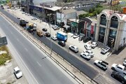 ویدیو| اجرای عملیات روکش آسفالت محور بابلسر_ فریدونکنار در استان مازندران‌