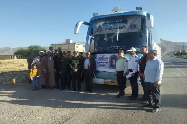 ویدئو| بازدید از ناوگان حملونقل عمومی و اعزام کاروان زائران چهارمحالوبختیاری به مرقد مطهر امام خمینی (ره) ۲۲