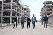 گزارش تصویری - بازدید مدیرکل راه وشهرسازی گیلان از پروژه های نهضت ملی رشت
