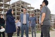 گزارش تصویری - بازدید مدیرکل راه وشهرسازی گیلان پروژه های نهضت ملی رشت