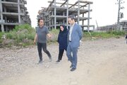 گزارش تصویری - بازدید مدیرکل راه وشهرسازی گیلان از پروژه های نهضت ملی رشت