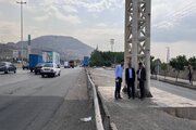 ببینید|بازدید میدانی مهندس علی زندی فر مدیر کل راهداری و‌حمل‌و‌نقل جاده ای استان البرز از پروژه تعریض لاین جنوبی آزاد راه کرج تهران حد‌فاصل پل استاندارد تا پل فردیس