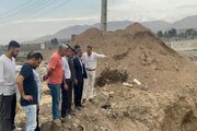 ببینید|بازدید میدانی مهندس علی زندی فر مدیر کل راهداری و‌حمل‌و‌نقل جاده ای استان البرز