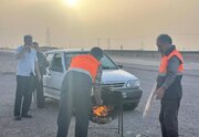 ویدئو| ️ایستگاه صرف چای صلواتی  محور قاین-گناباد در استان خراسان جنوبی