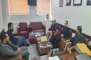 دیدار با رئیس مرکز اسناد و کتابخانه‌های ملی استان