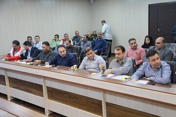 برگزاری نشست مشترک کمیته زیرساخت و خدمات شهری اربعین در شلمچه