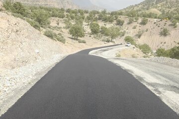اتمام پروژه بهسازی و آسفالت محورهای روستایی گزدون مظفری بن‌زردها در شهرستان دنا