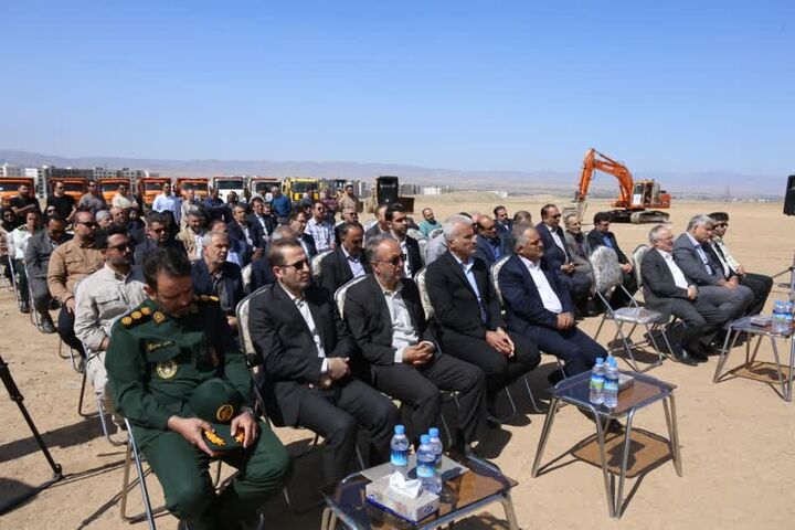 ببینید|آئین آغاز عملیات آماده‌سازی سایت ۳۷۰ هکتاری کوی ارم در زنجان